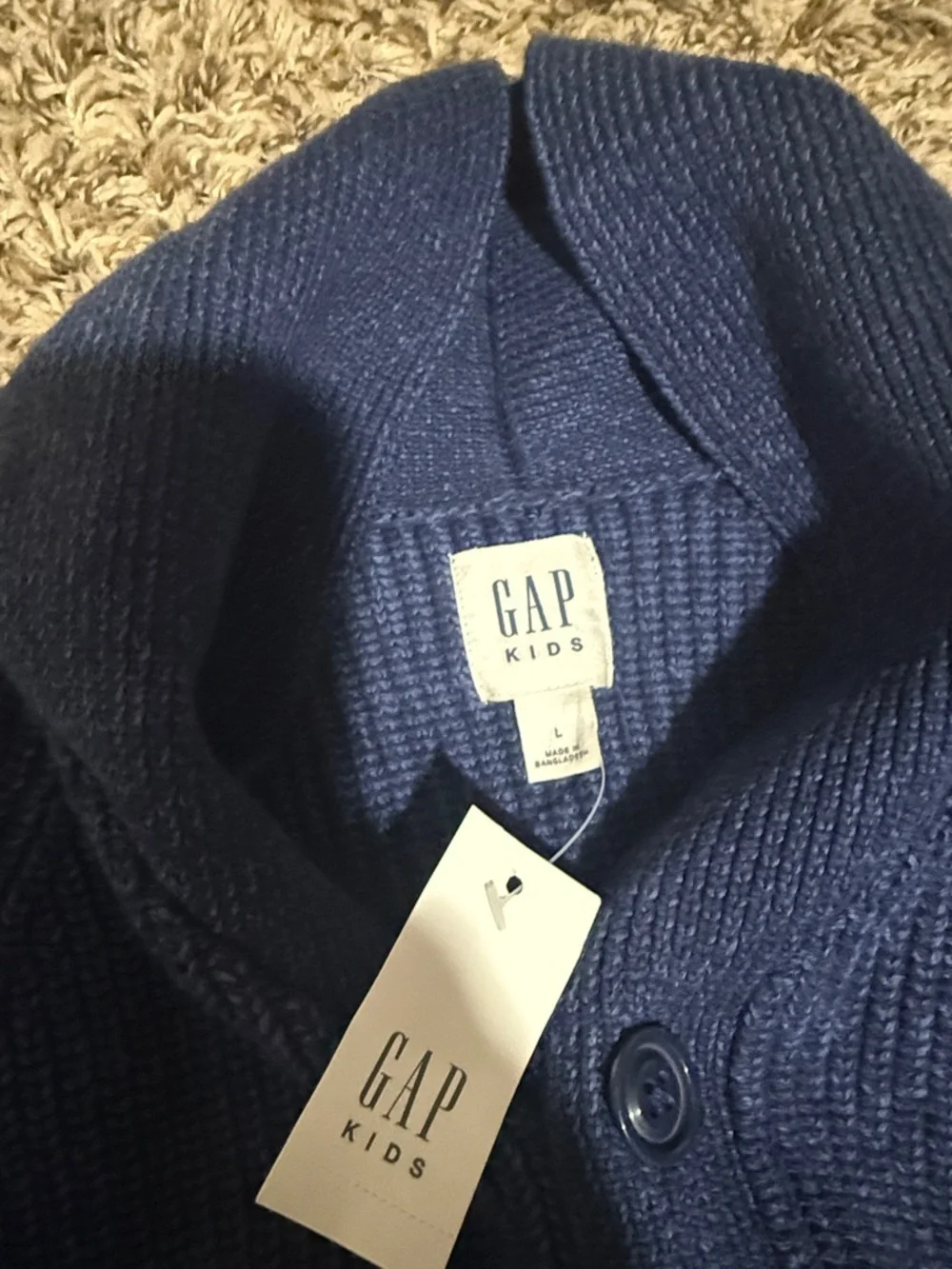 GAP Kids Shawl Cardigan Sweater